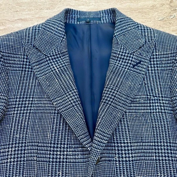 Suitsupply Slim Havana Check Blazer! Sz 36R - Picture 2 of 9